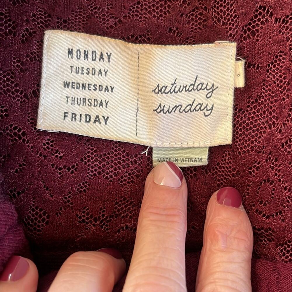Anthropologie Saturday/Sunday jacket.  Size S - Picture 3 of 7